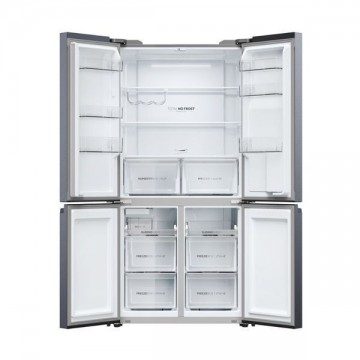 Haier Ψυγείο Ντουλάπα 525lt Total NoFrost Υ190xΠ90.8xΒ64.8εκ. Μαύρο HCR5919EHMB